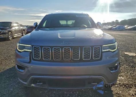 2018 Jeep Grand Cherokee Overland z USA, uszkodzony, nr VIN 1C4RJECG0JC239042